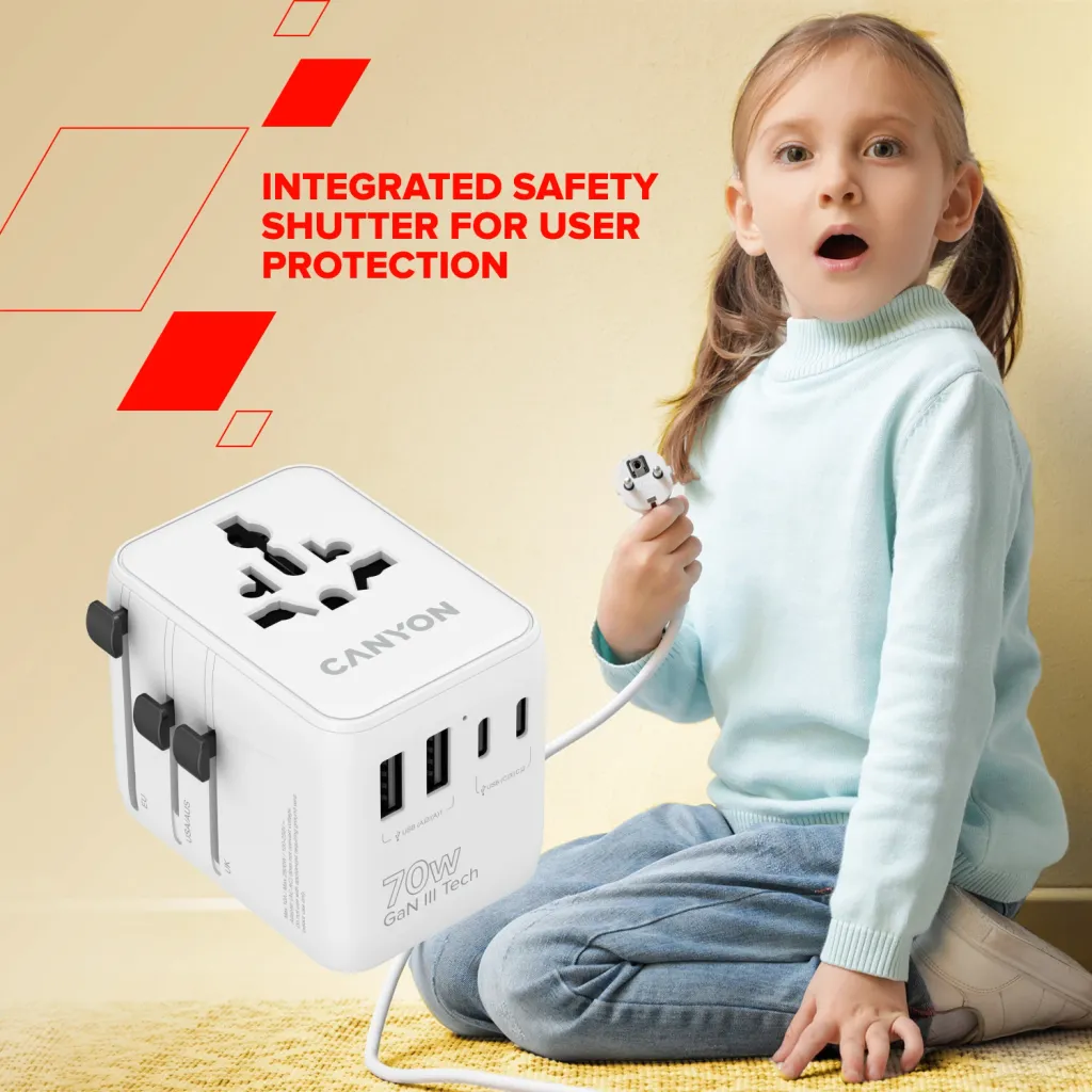 Universal Travel Adapter OnTour 70 - Photo 10