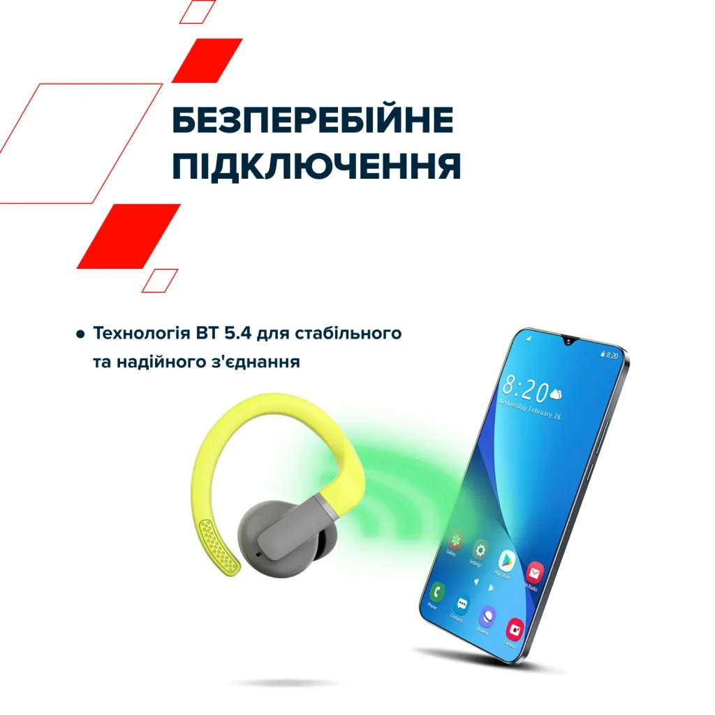 Бездротова стереогарнітура OnRun 11 Sport - Photo 9