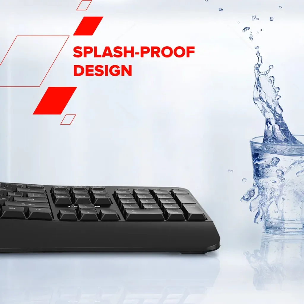 Ergonomická bezdrátová klávesnice HKB-W6 - Photo 9