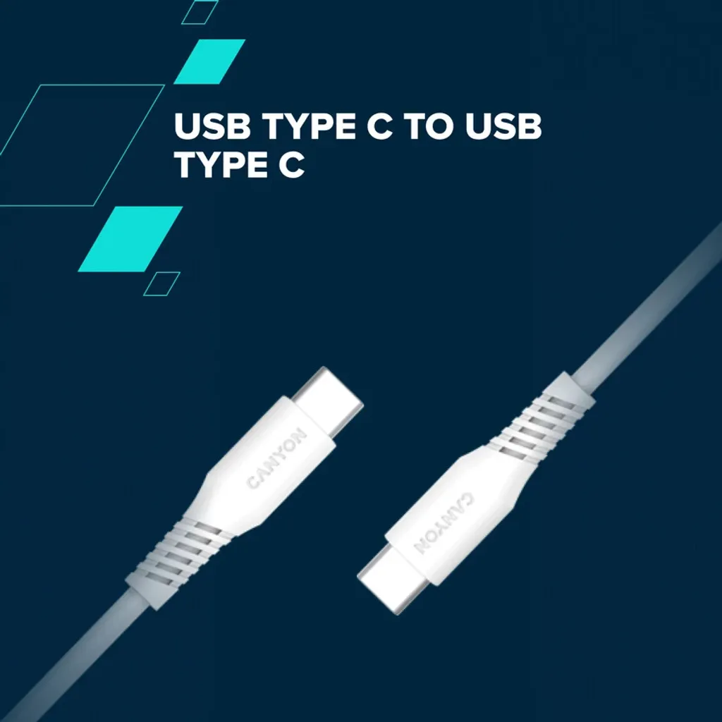 USB-C - USB-C Cable (Silicone, USB 2.0, 1.2m) - Photo 3