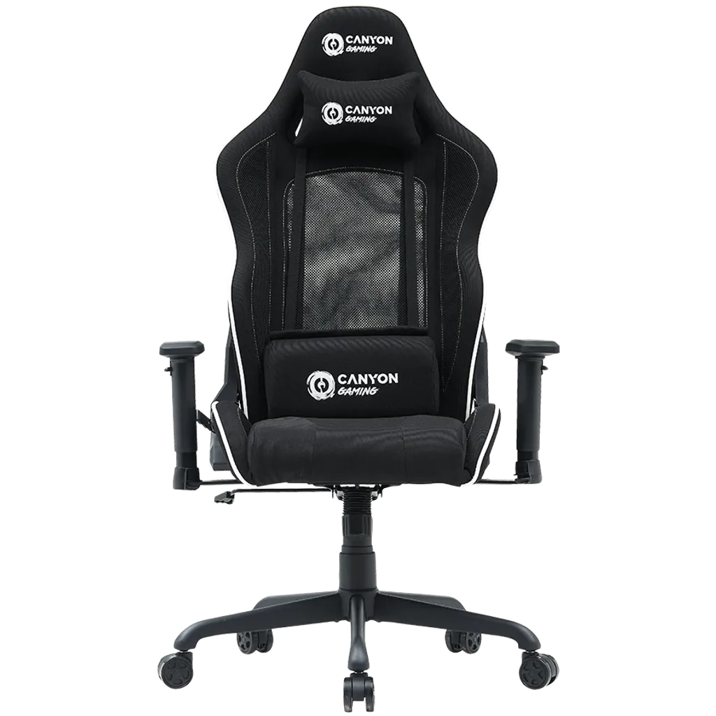 Гейминг стол с мрежеста и текстилна тапицерия Shift MCCH01