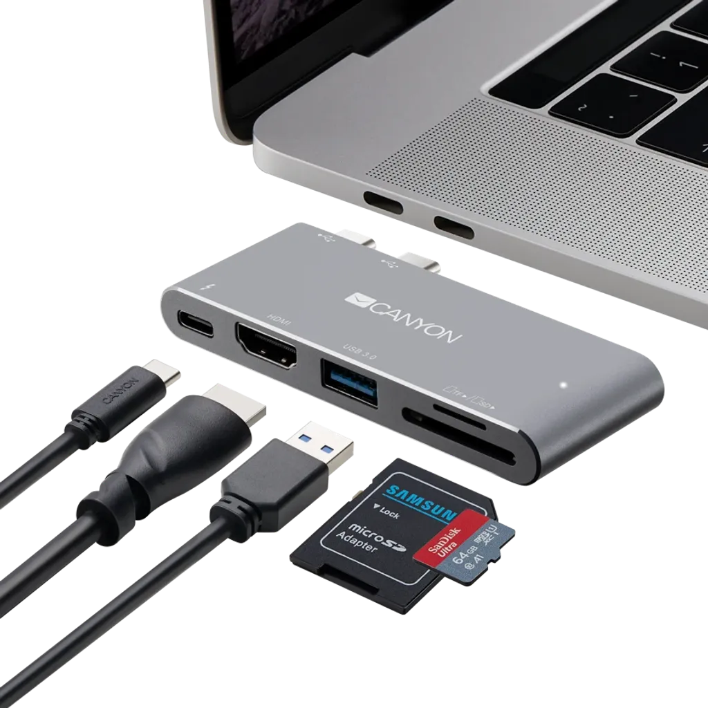 Док-станция Thunderbolt 3, 5-в-1 DS-5 - Photo 4
