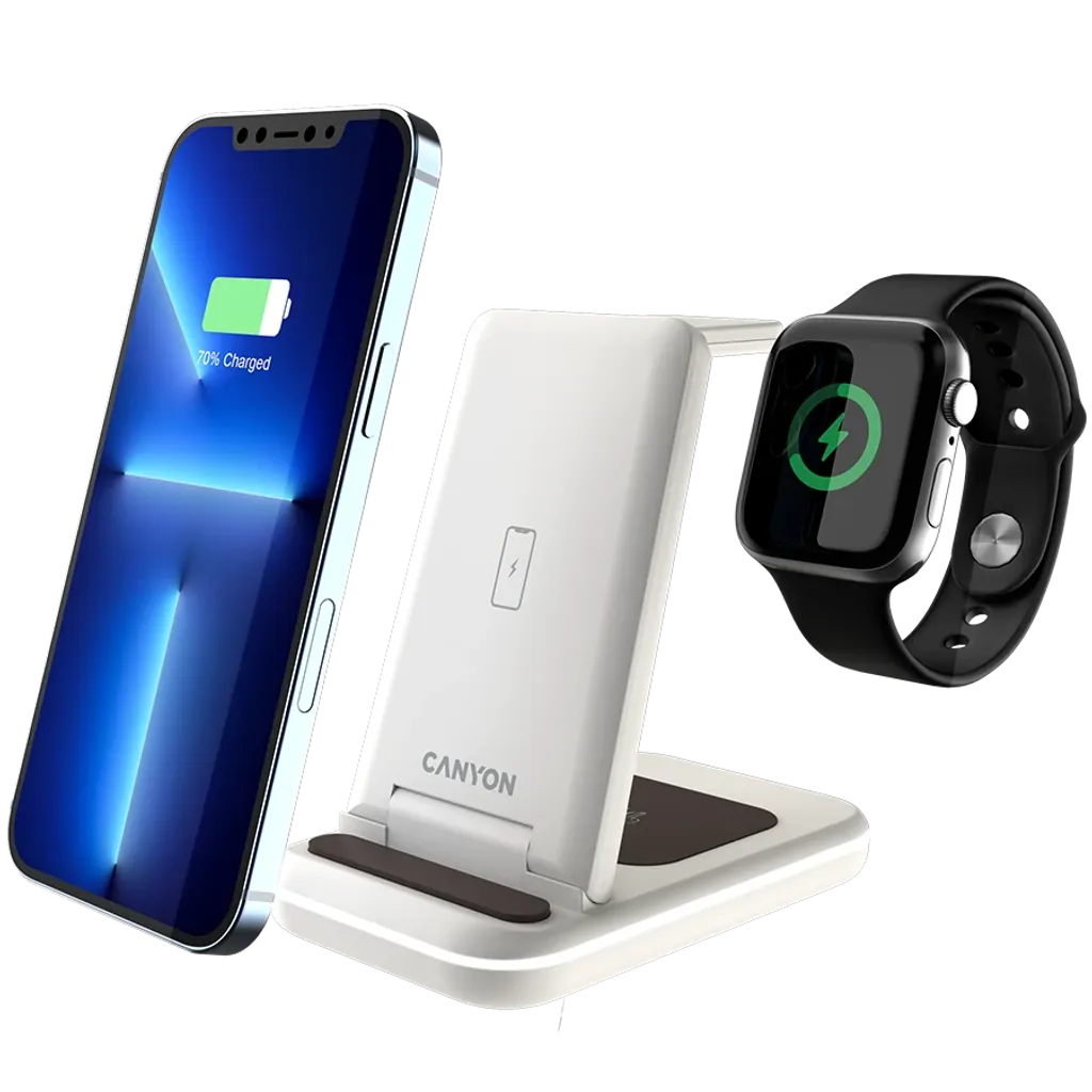 Σταθμός ασύρματης φόρτισης 3-σε-1 WS-304 - Photo 7