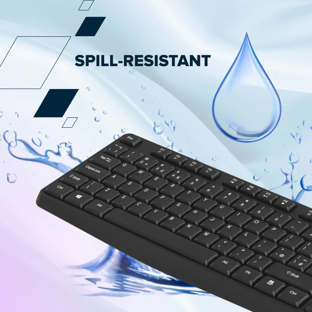 Bezdrátový set klávesnice a myši SET-W01 - Photo 9