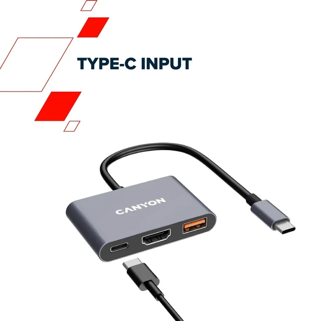 USB-C Hub 3 Θυρών DS-4 - Photo 9