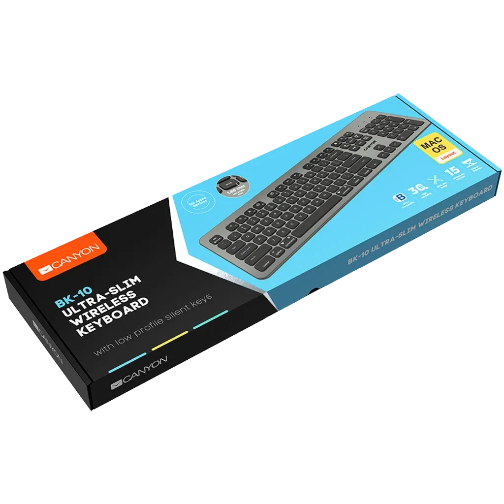 Ultra-slim wireless keyboard BK-10 - Photo 5