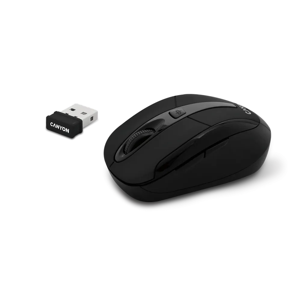 Ergonomische und kompakte Maus MSO-W6 - Photo 3