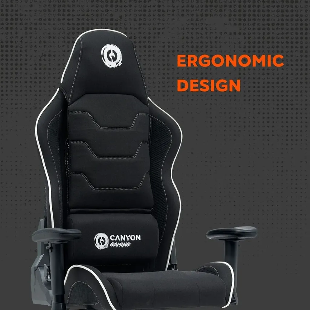 Гейминг стол с мрежеста и текстилна тапицерия Shift MCCH01 - Photo 6