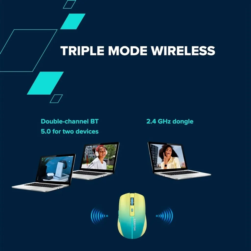 Rechargeable Wireless Mouse MW-44 - Photo 8