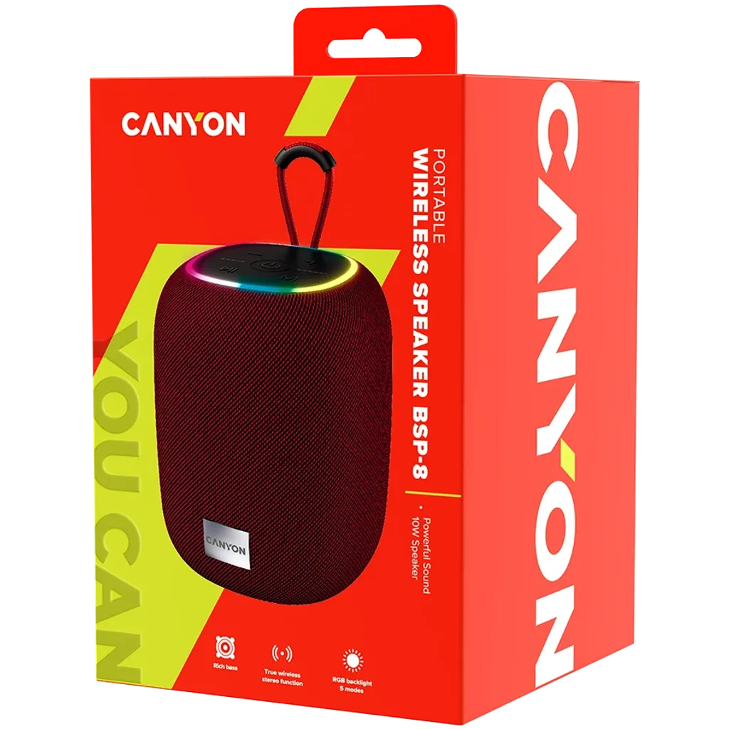 Přenosný bezdrátový reproduktor BSP-8 - Photo 4