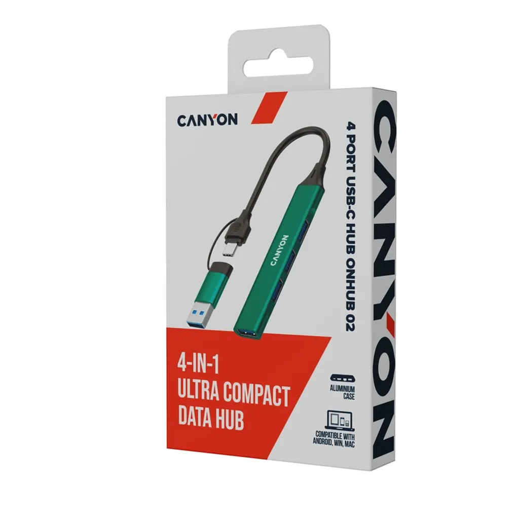 4 Port USB-C Hub DS-02 - Photo 6