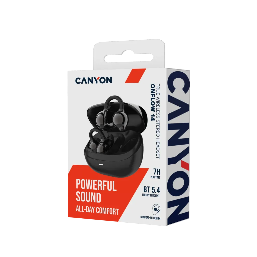 Canyon OWS Ear Clips Headset OnFlow 14 Black - Photo 5