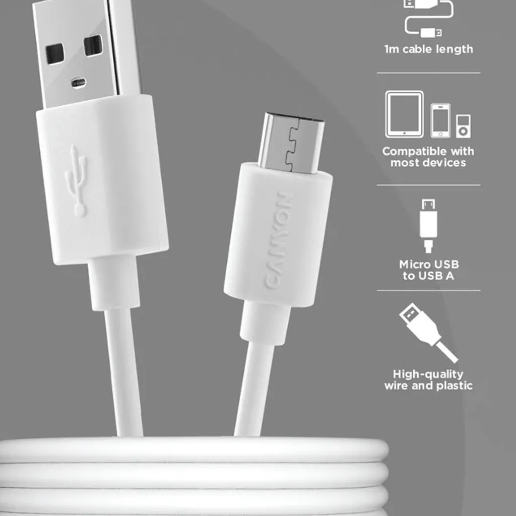 Simple Sync&Charge Cable Micro USB - USB 2.0 UM-1 - Photo 3