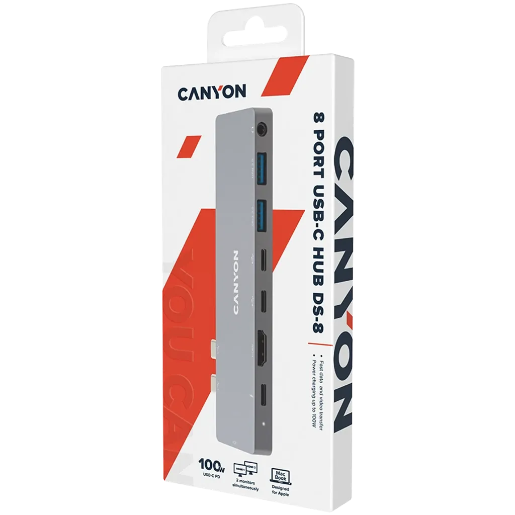 Док-станция Power Delivery, 8-в-1 DS-8 - Photo 5