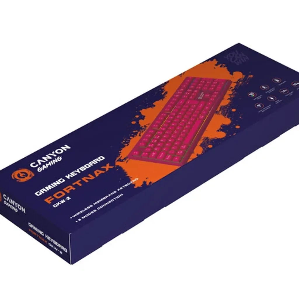 Беспроводная мембранная клавиатура Fortnax GKW-2 - Photo 7