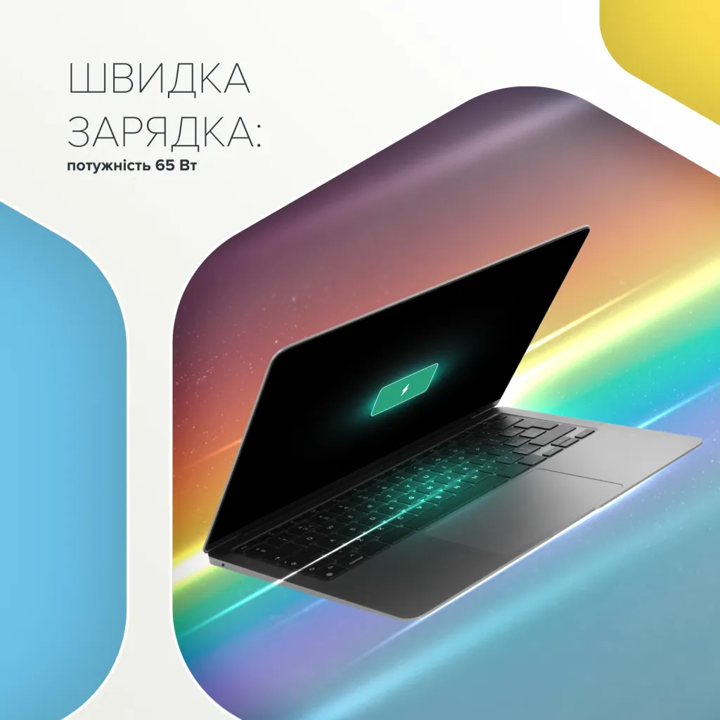 Мережевий зарядний пристрій Hexagon 65 - Photo 5