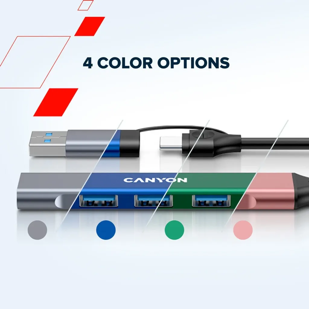 4 Port USB-C Hub DS-02 - Photo 7