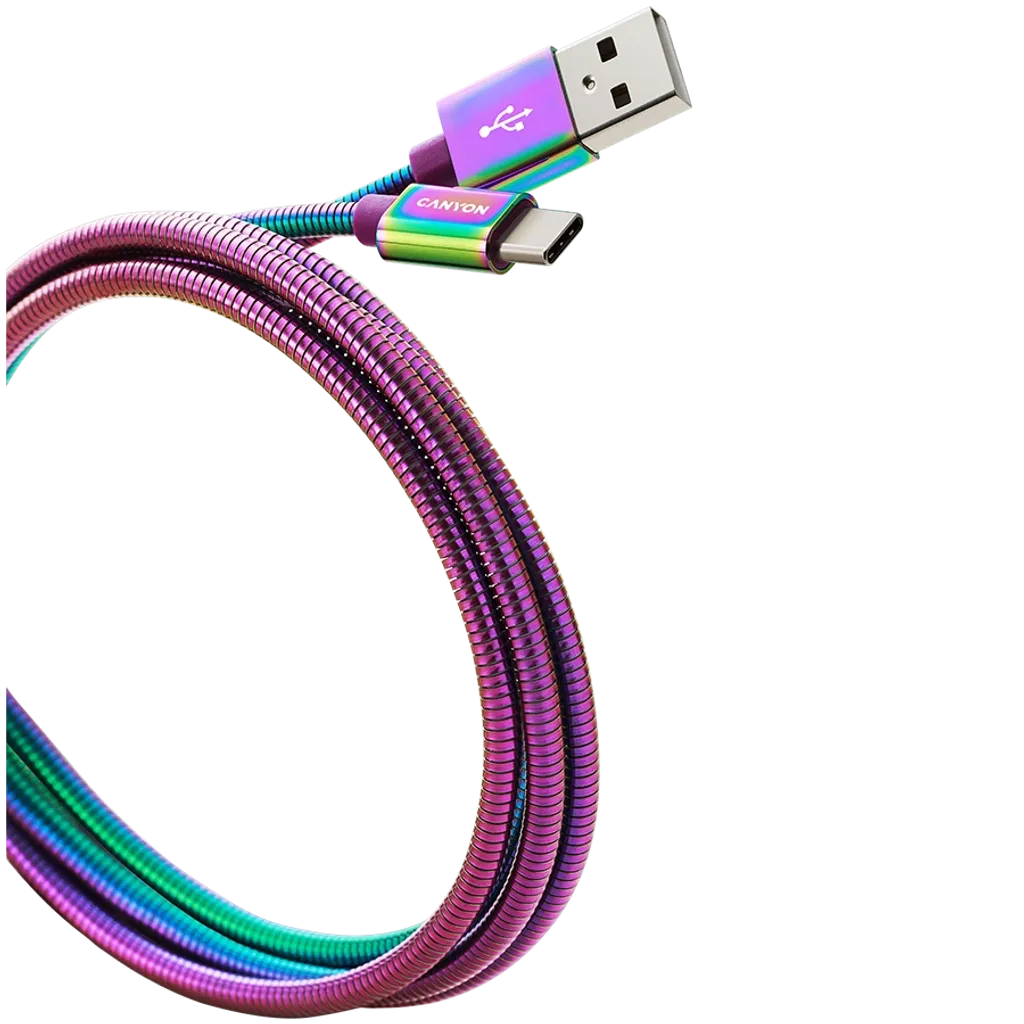 Εξαιρετικά ανθεκτικό καλώδιο USB Type-C σε USB A 2.0 UC-7 - Photo 2