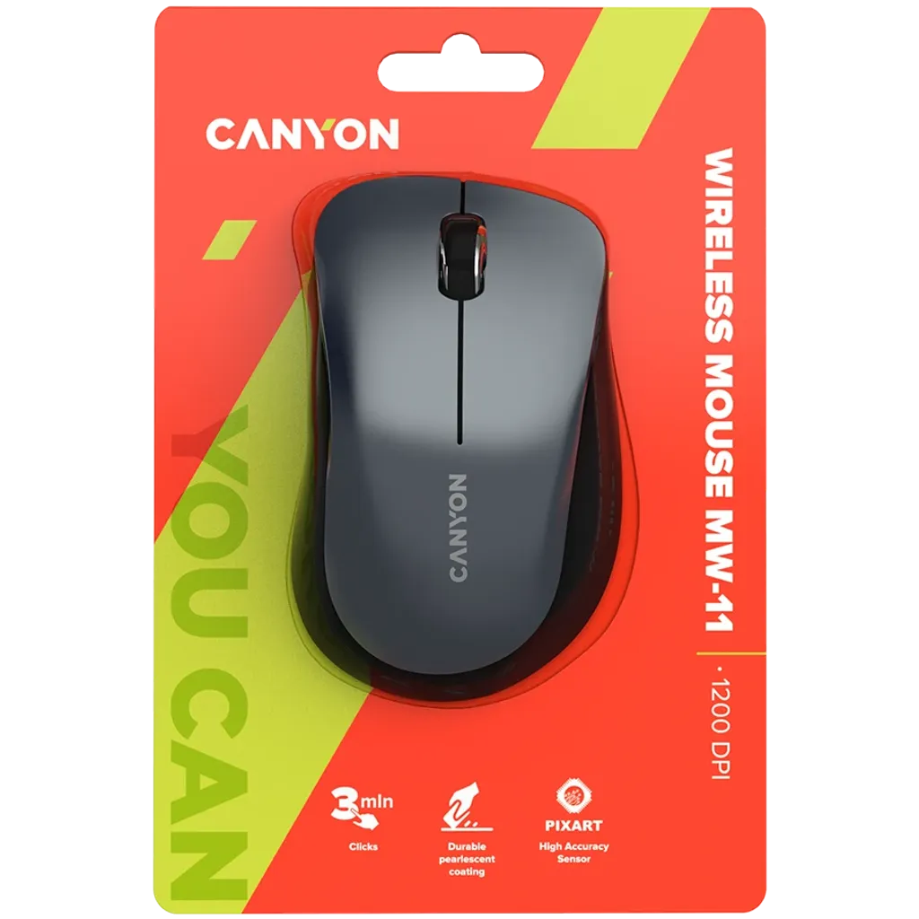 Ratón óptico inalámbrico con sensor Pixart MW-11 - Photo 6