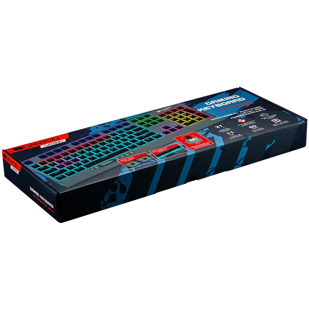 Mechanical Gaming Keyboard Interceptor GK-8 - Photo 4