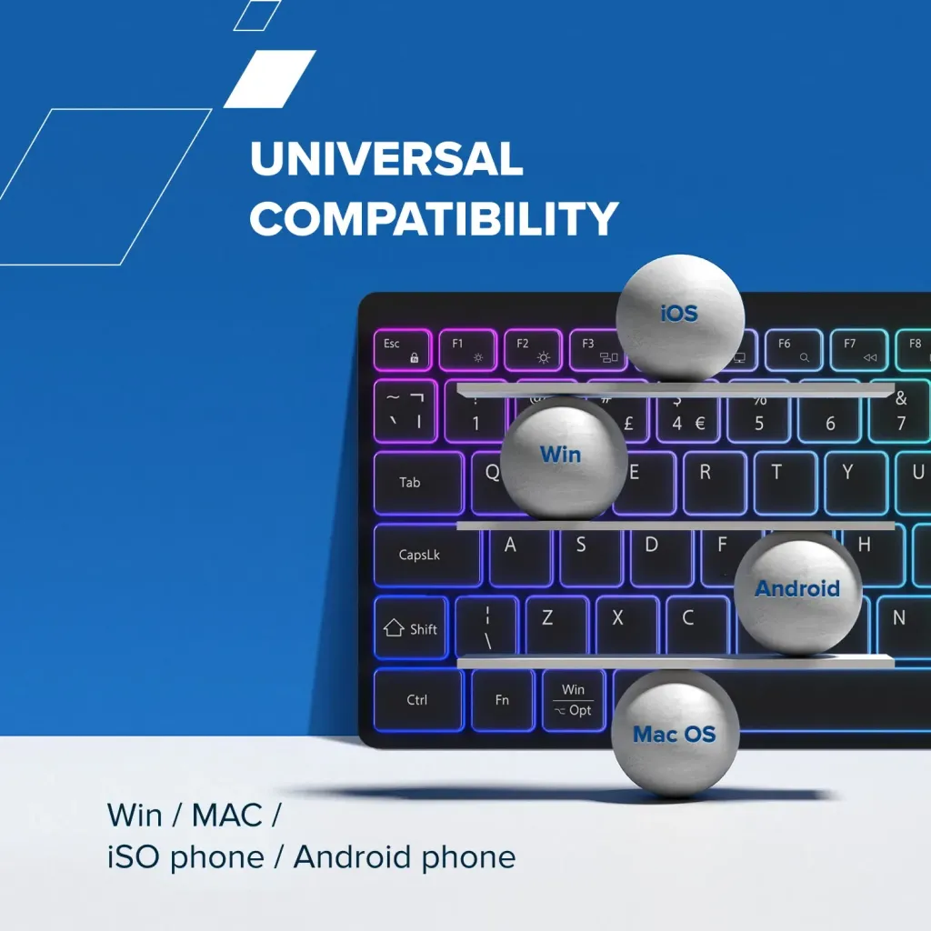 Bezdrôtová klávesnica HKB-W11 - Photo 16