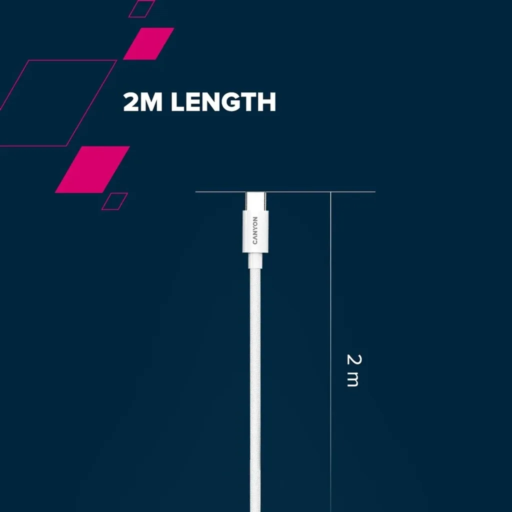 USB-C - USB-C Cable (USB 2.0, 2 m) - Photo 5