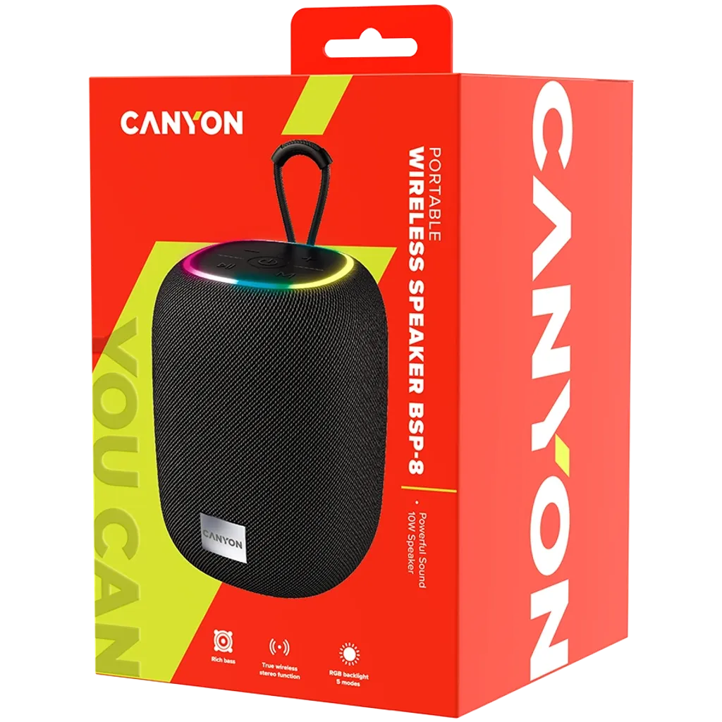 Přenosný bezdrátový reproduktor BSP-8 - Photo 2