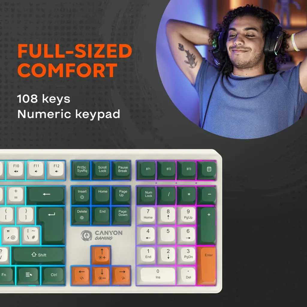 Wireless Mechanical Keyboard Shadder GKW-11 - Photo 8