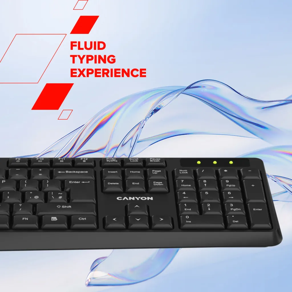 Bezdrátový set klávesnice a myši SET-W01 - Photo 6