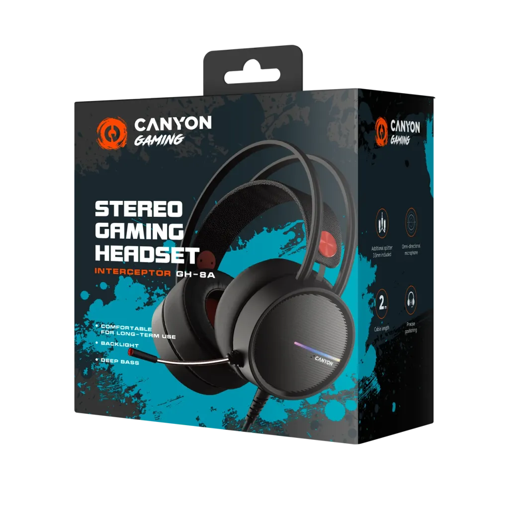 Herný headset Interceptor GH-8A - Photo 3