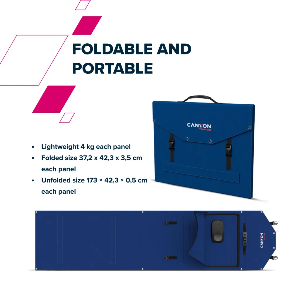 Foldable 2 Panel Solar Kit SP200W - Photo 13