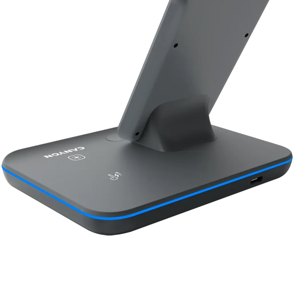 3-в-1 Безжична станция за зареждане на устройства, поддържащи QI технология WS-303 - Photo 6