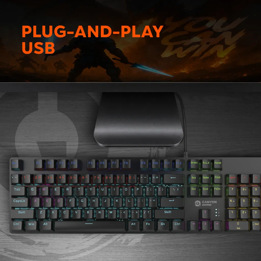 Wired Gaming Keyboard Reaper SKB-9 - Photo 14