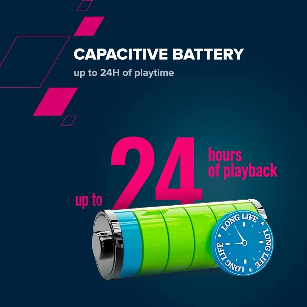 Безжични стерео слушалки OnGo 9 - Photo 7