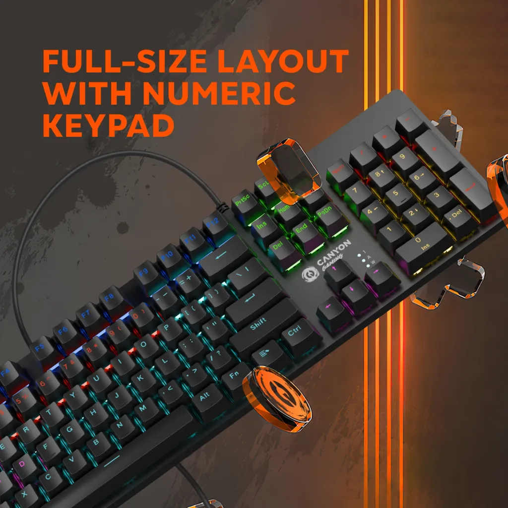 Wired Gaming Keyboard Reaper SKB-9 - Photo 10