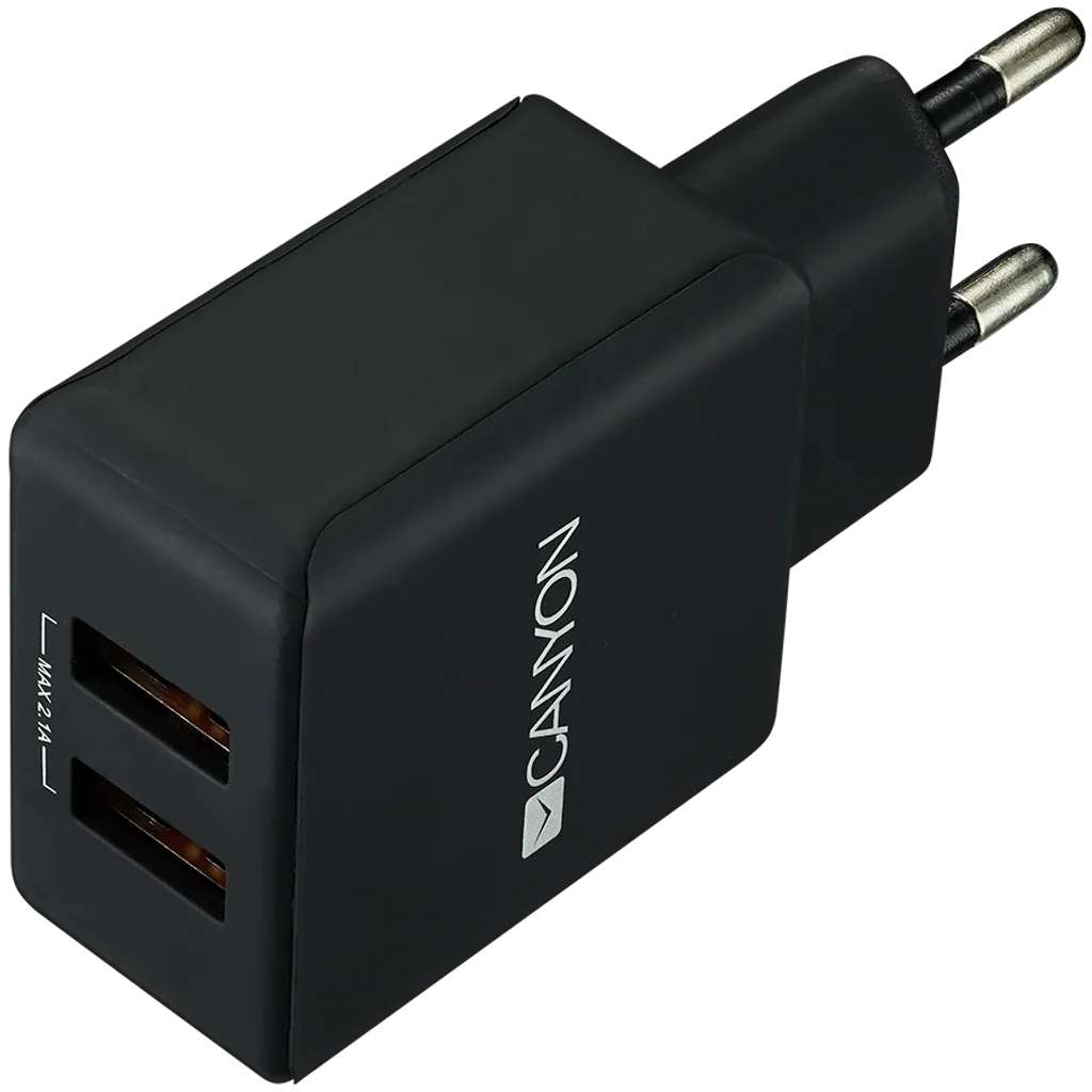 Lightweight Double-USB Wall Charger H-03