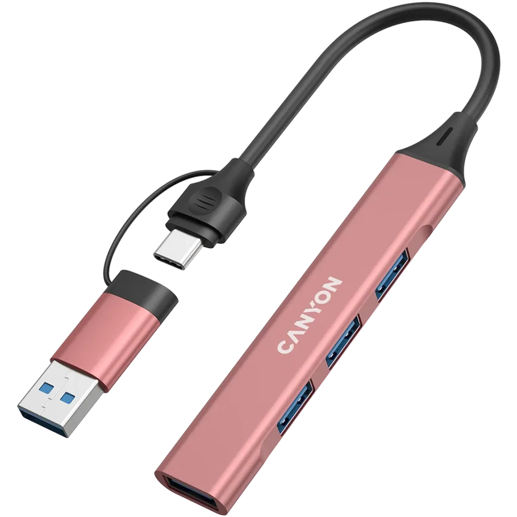 USB-C Hub 4 Θυρών DS-02 - Photo 2