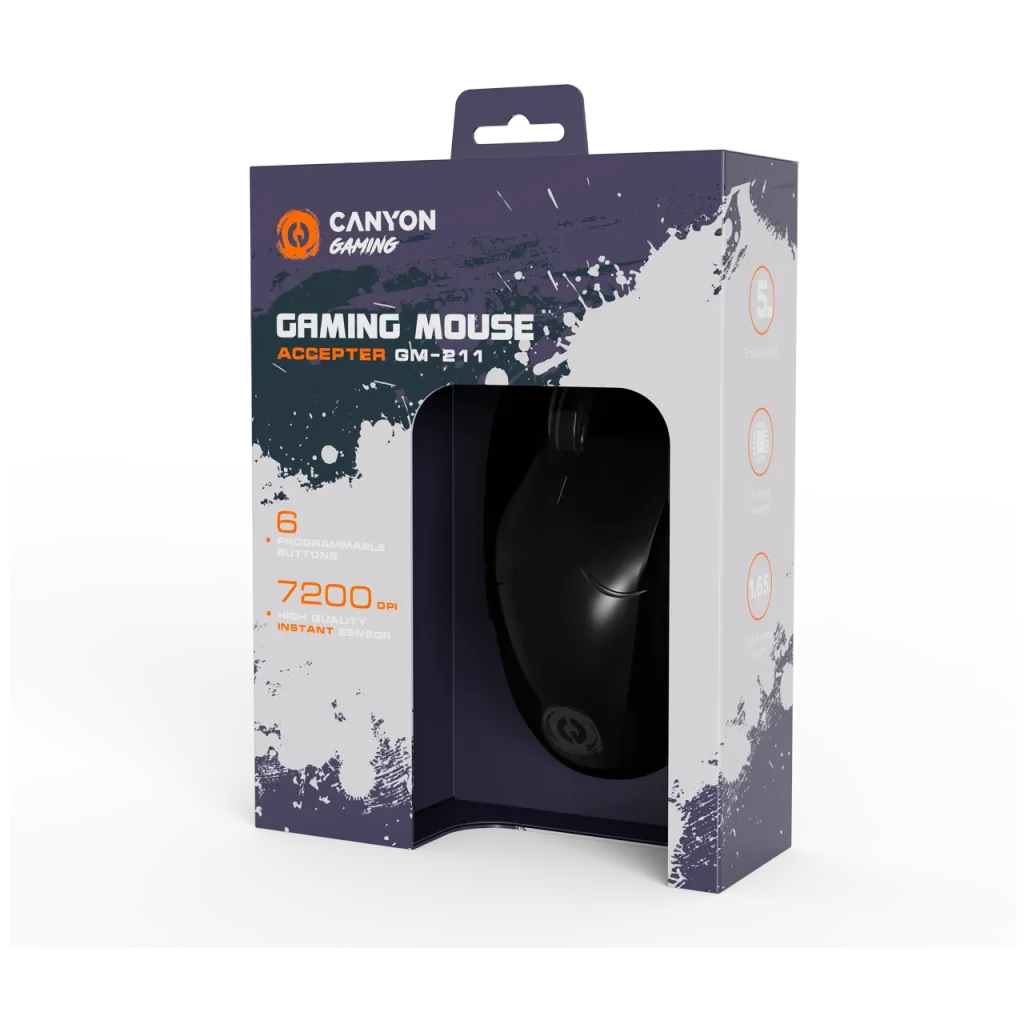 Herní myš Accepter GM-211 - Photo 6