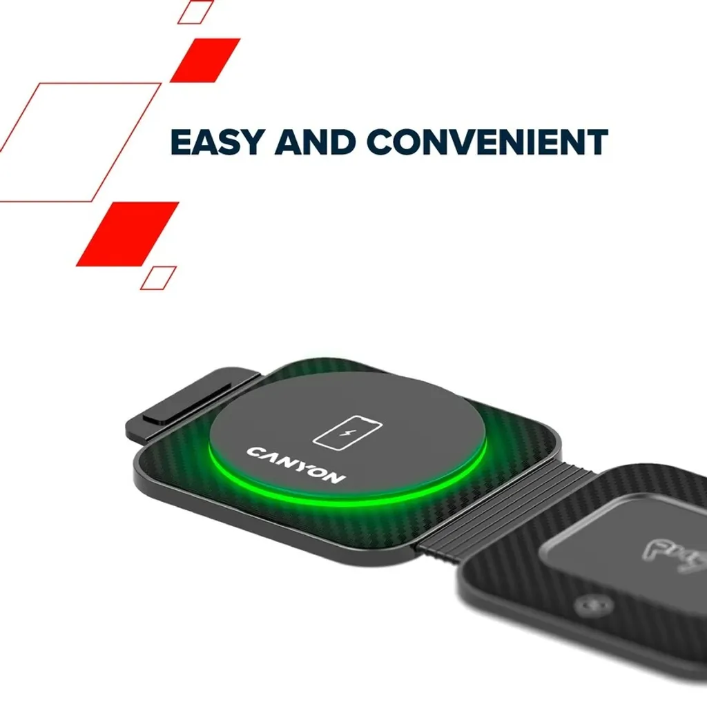 Πτυσσόμενος σταθμός φόρτισης 3-σε-1 WS-305 - Photo 10