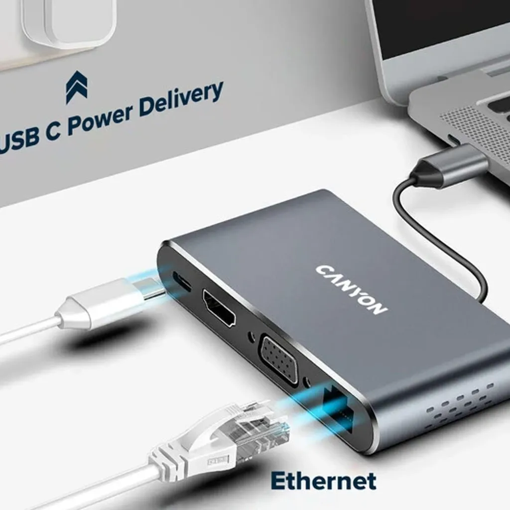 8 θύρες USB-C Hub DS-14 - Photo 4