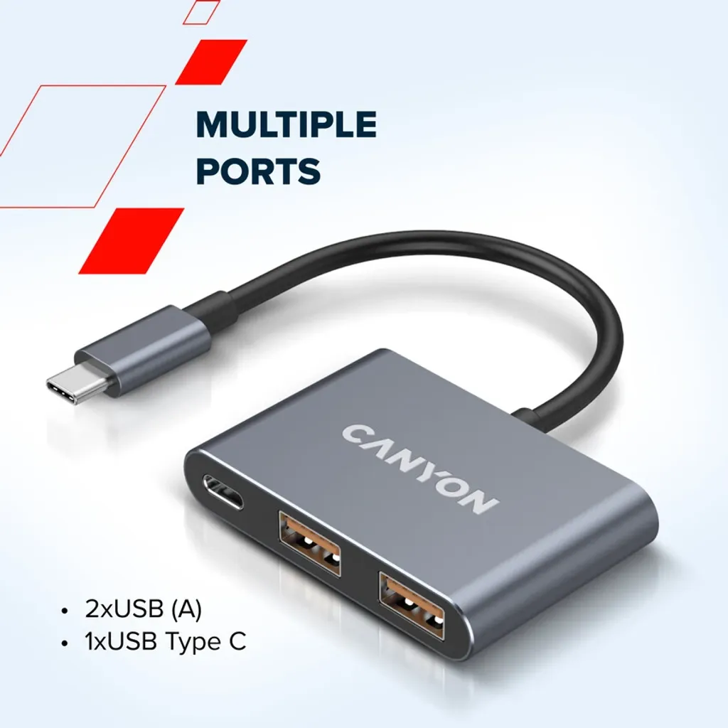 USB (C) Hub 3 Θυρών DS-3 - Photo 10