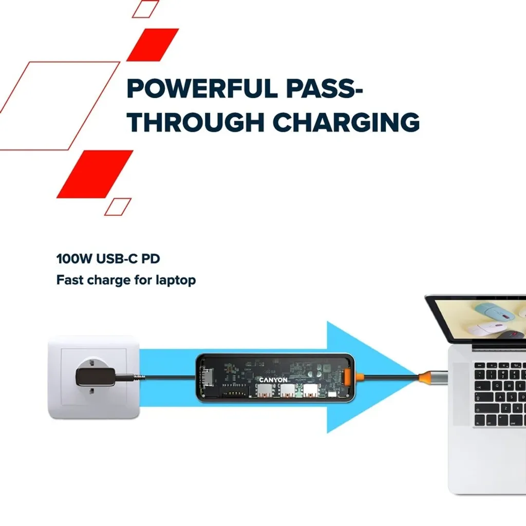 7 PORT USB-C HUB DS-13 - Photo 14