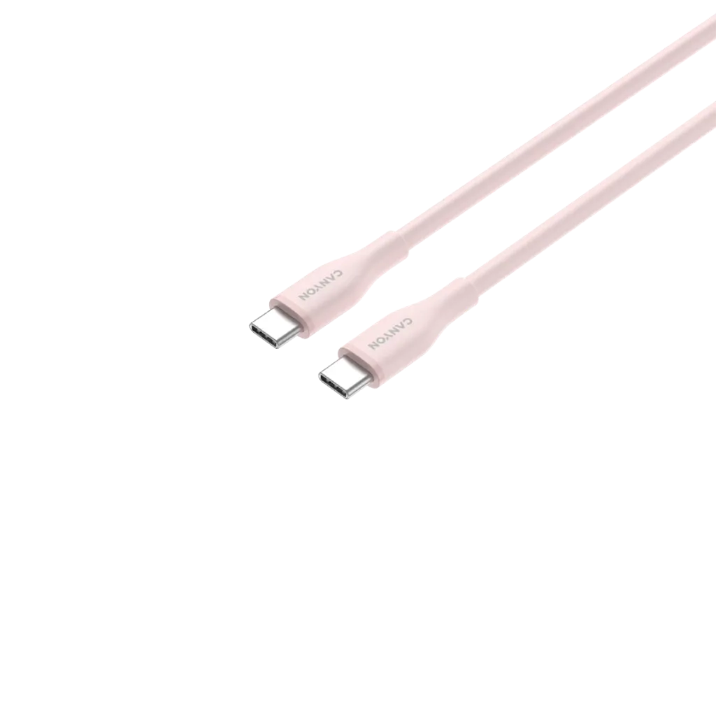 USB-C - USB-C Cable CC60SC10 (Silicone, USB 2.0, 1m) - Photo 3