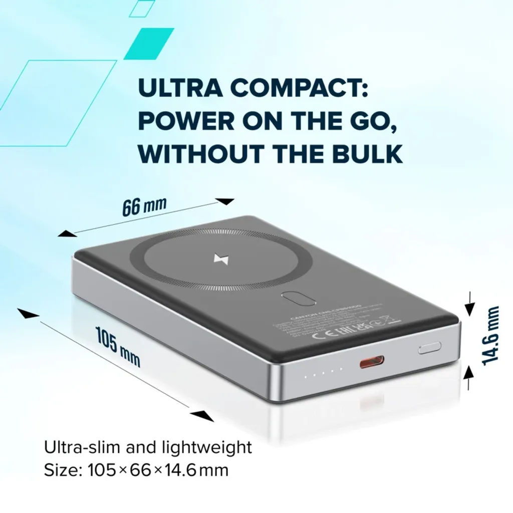 Power Bank OnPower 510 Slim Magsafe 10000 mAh PD20W - Photo 9