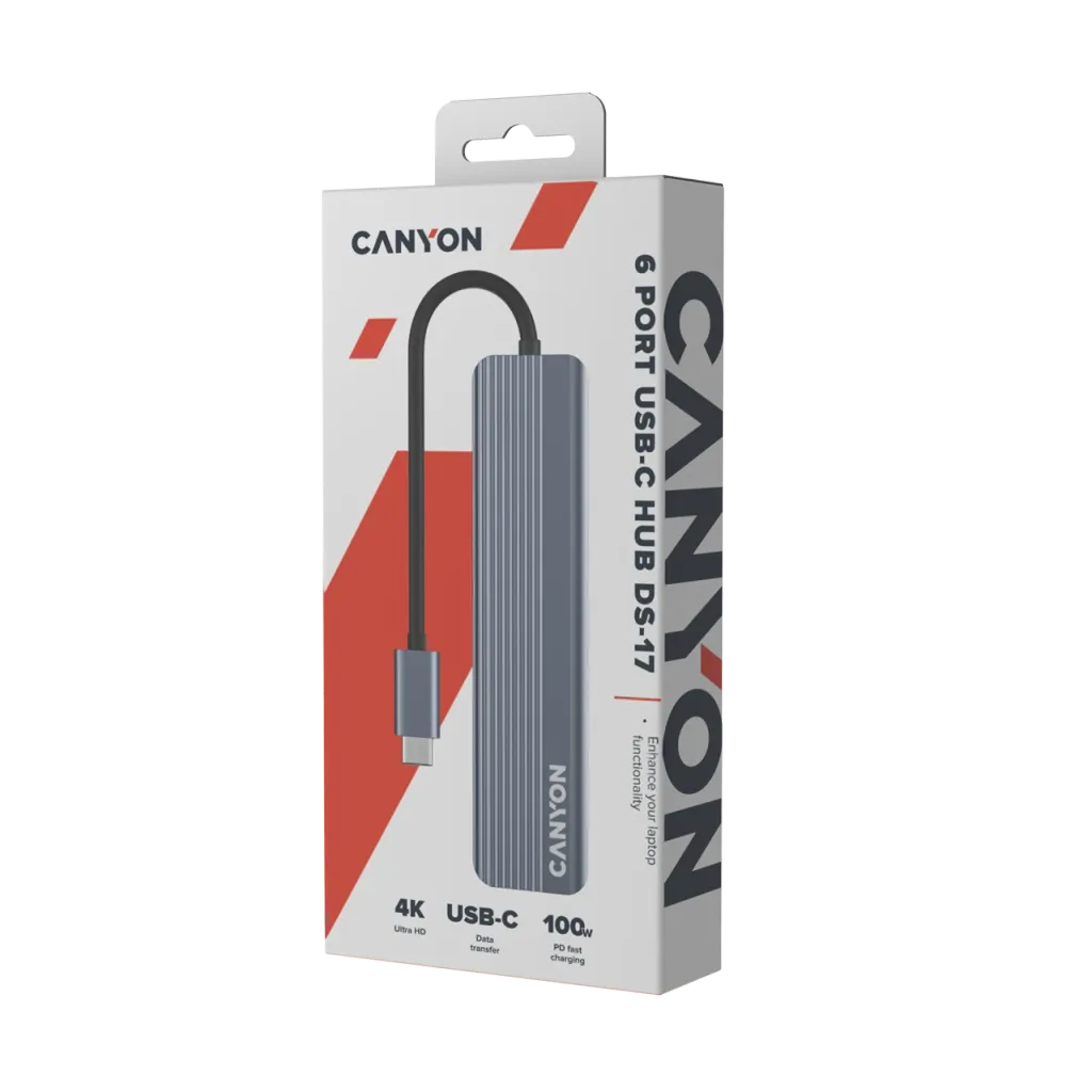 6 Ports USB-C HUB DS-17 - Photo 7