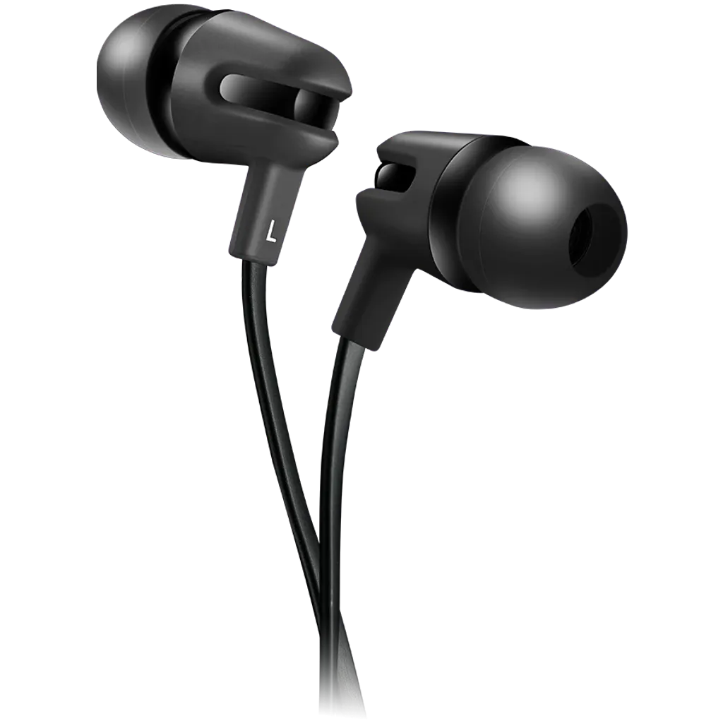 Stereo earphones with flat cable and microphone SEP-4