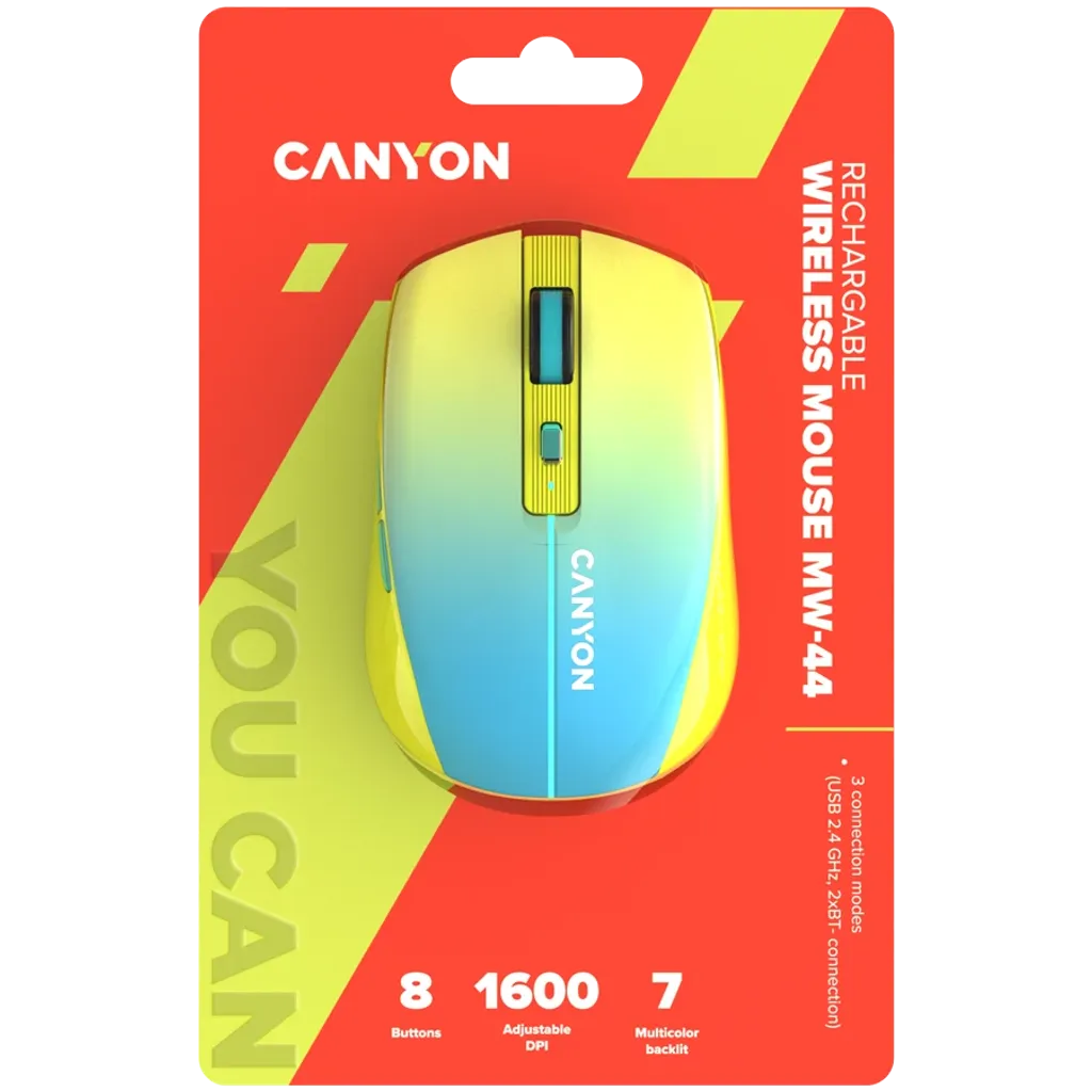 Rechargeable Wireless Mouse MW-44 - Photo 6