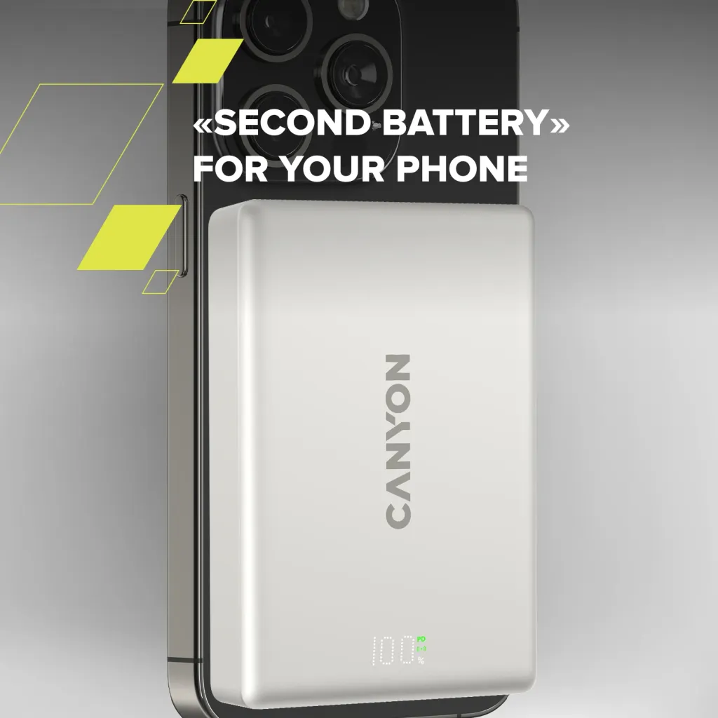 Model Power 511 Magnetic Wireless Power Bank OnPower 511 - CANYON Nigeria