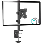 ONKRON Monitor Desk Mount for 13 to 34-Inch LCD LED OLED Screens up to 8 kg, Black