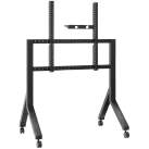 ONKRON Mobile TV stand for 70"-110" Screens up to 125 kg, Black